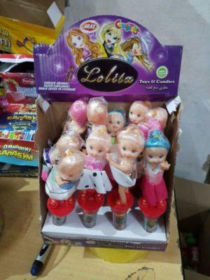Игрушка с конфетой Lollita 10 гр 6*12 шт