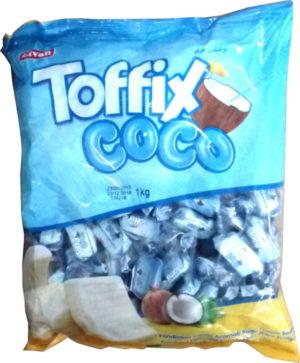 Жевательные конфеты Toffix Cocos 1 кг 8 шт
