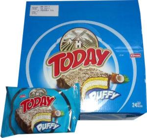 Кекс Today PUFFY 50 гр 6/24 шт