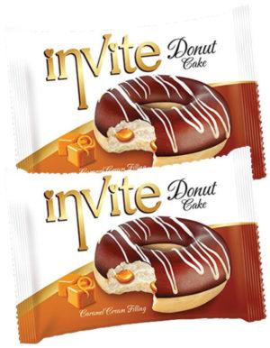 Кекс Invite Donut 50 гр 6*24 шт (2523)