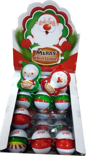 Пластиковое яйцо Toy Eggs Новый Год 15 гр 12/24