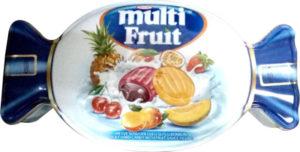 Карамель Multi Fruit 600 гр жесть 1*8 шт