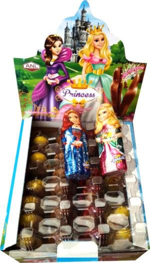 Шоколадная фигура Princess 38 гр 6/24