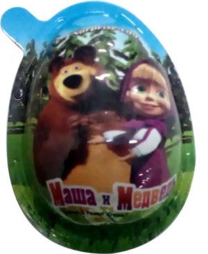 Пластиковое яйцо Masha Toy 15 гр 6/24 шт