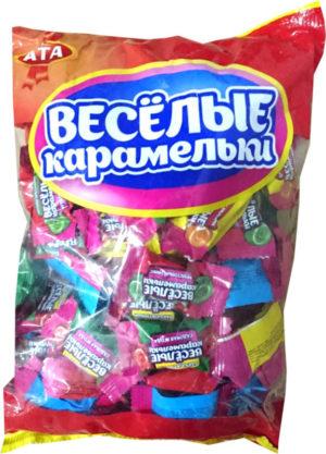 Конфеты Веселые карамельки 1 кг/4 шт