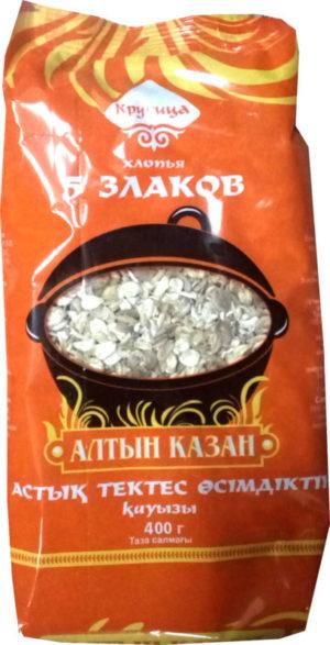 Хлопья 5 злаков 400 гр /12 шт