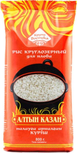 Рис шлифованный круглозерный 800 гр /12шт