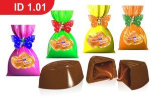 Шоколадные конфеты Бабочка Gold 2 кг