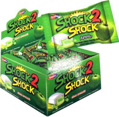 Жевательная резинка SHOCK 100 шт/20 бл