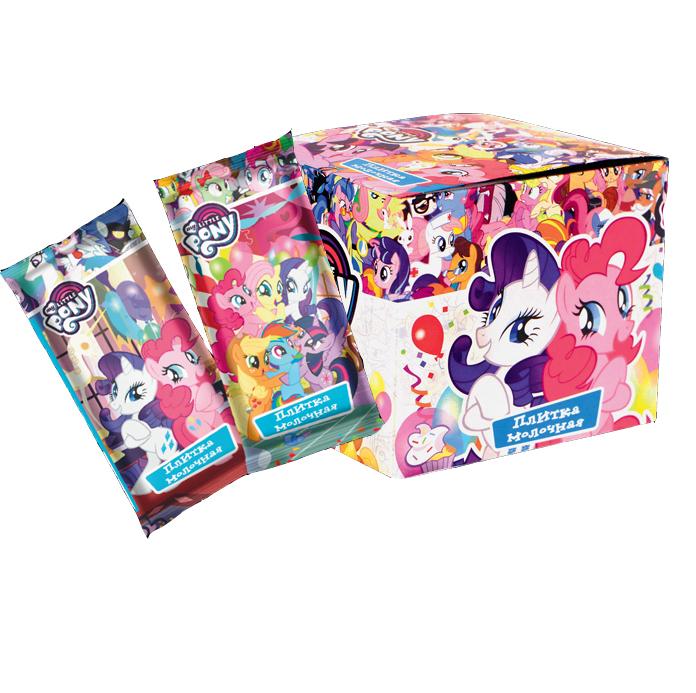 Плитка кондитерская молочная MY LITTLE PONY 40 гр 