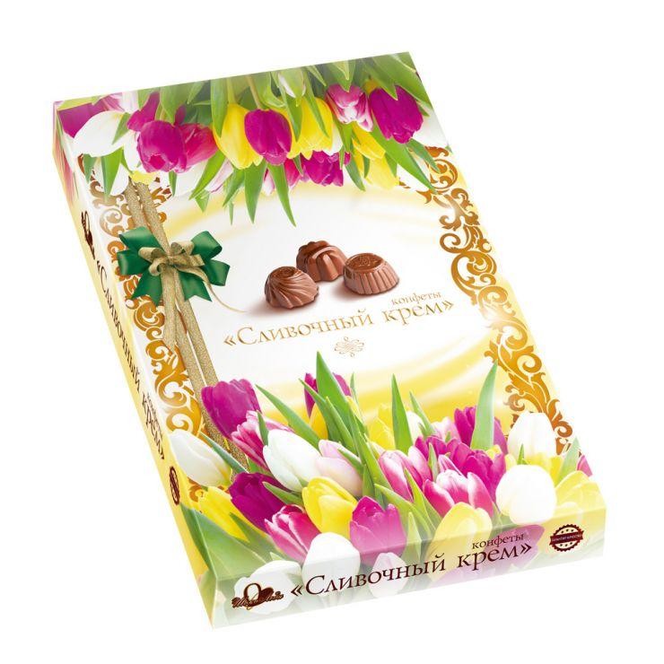 Конфеты "Шоколеди" с начинкой сливочный крем.  Тюльпаны  110 г