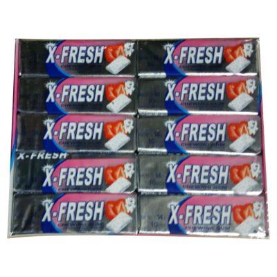 Жевательная резинка X-Fresh 24х30